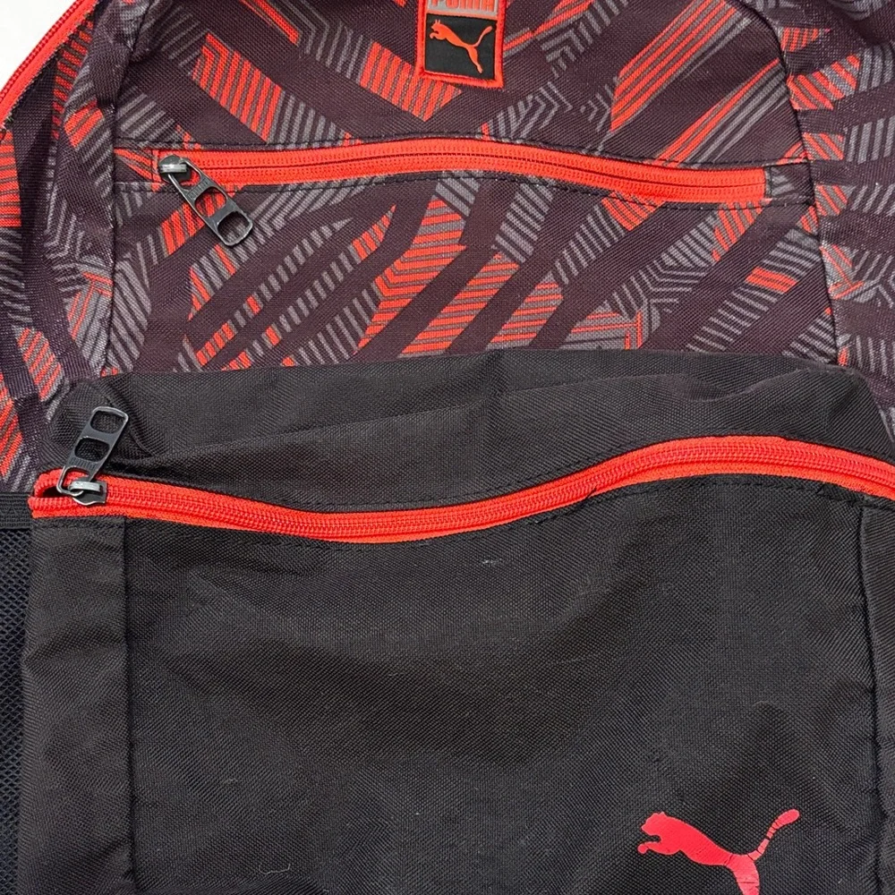 Puma Backpack in Red and Black